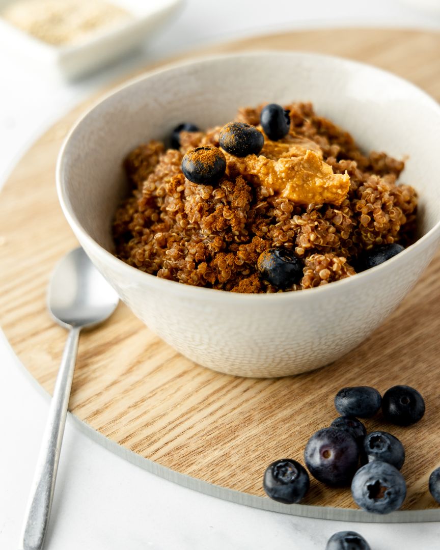 Gluten Free Choc Quinoa Protein Porridge