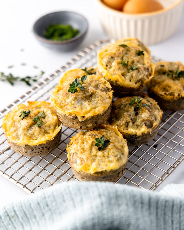 Gluten Free Crustless Quiche Muffins