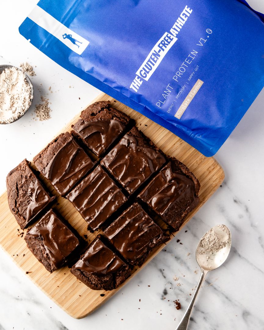 Gluten Free High Protein Brownies