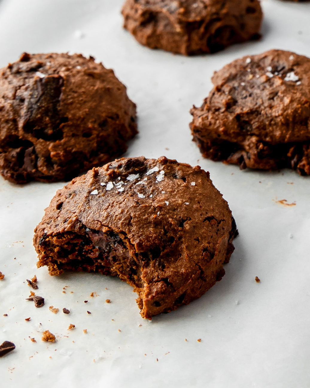 Gluten Free High Protein Choc Chip Cookies